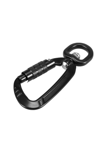 2 Adet Dönme Karabina Klipsi 360 Döner Spinner Karabina Küçük Otomatik Kilitli Karabina 4kn