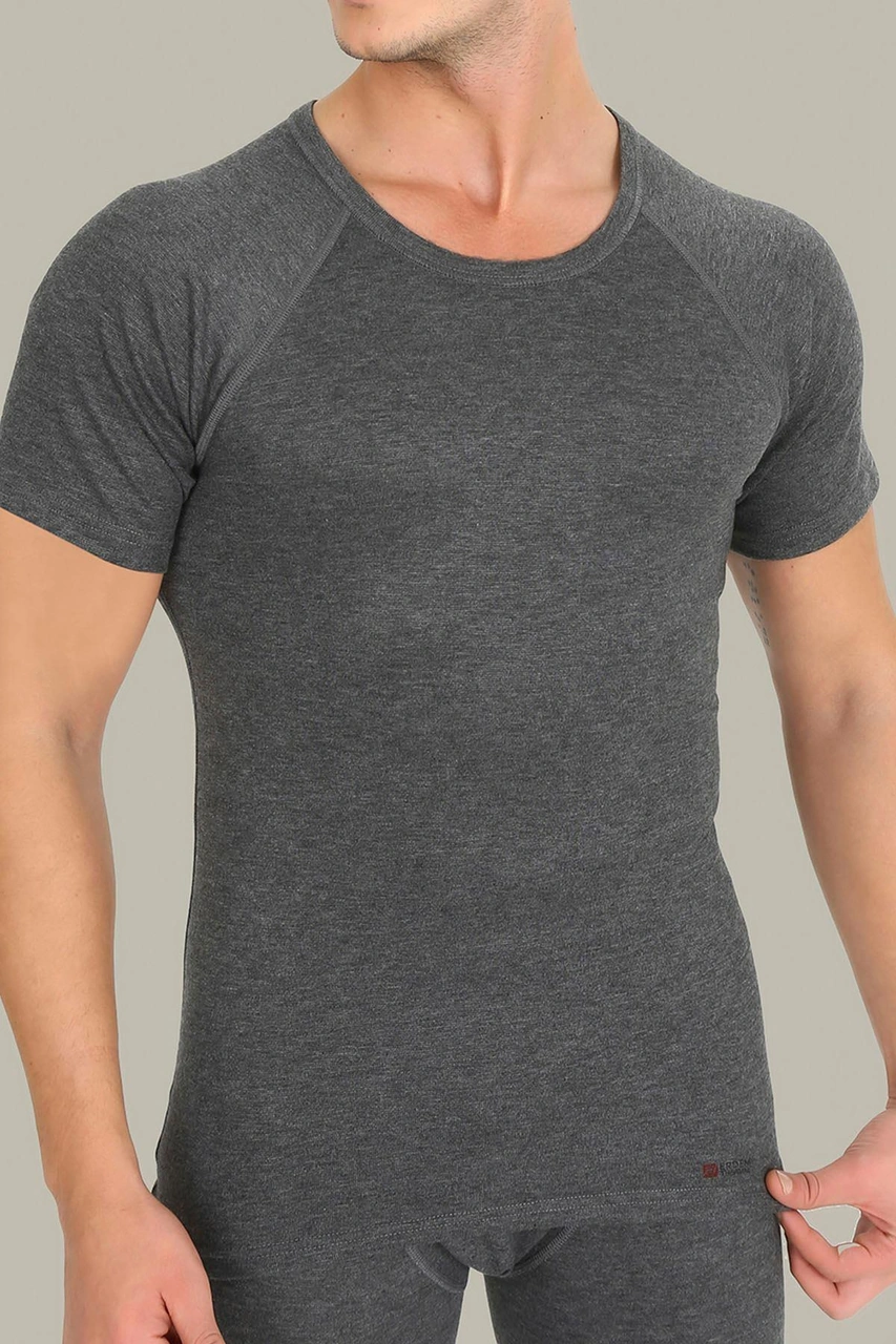 Erdem Antrasit Termal İçlik Yarım Kol Fanila 1481 Antrasit