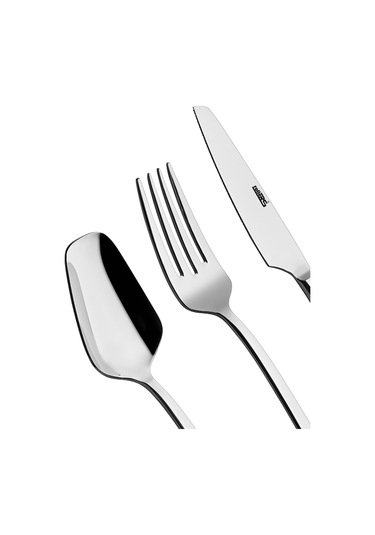 Nirvana 6 Kişilik 30 Parça Çatal Kaşık Bıçak Takımı Metal