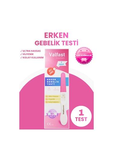 Erken Gebelik Testi Hızlı Hamilelik Testi 1 Adet Gizli Gönderim