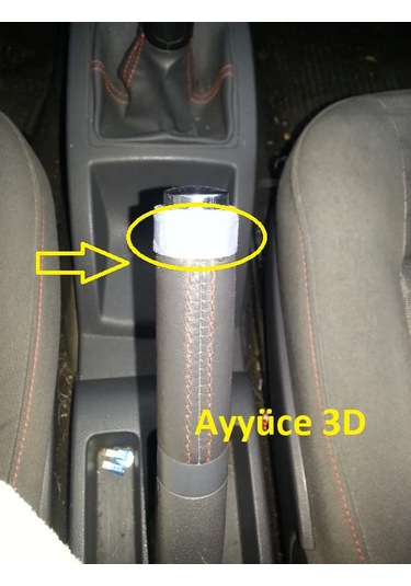 Ayyüce 3d, Vw Polo Mk4 El Freni Bileziği, Siyah Renk