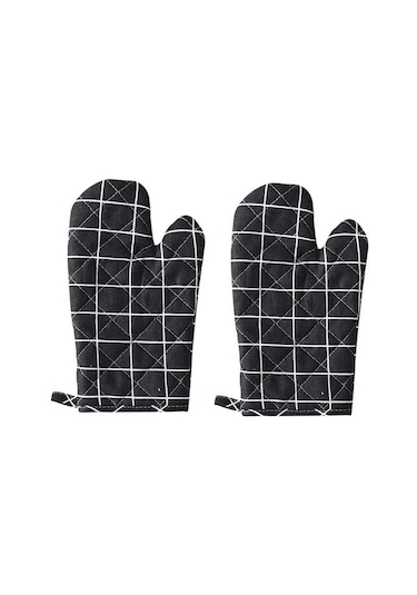 Vkemall Yüksek Isıya Dayanıklı Kaymaz Fırın Eldiveni Seti - 1 Adet, 200 C'ye Kadar Koruma, Pamuk Kaplama, Kolay Asma Halkası, Makinede Yıkanabilir Siyah Vkemall Yüksek Isıya Dayanıklı Kaymaz Fırın Eldiveni Seti - 1 Adet, 200 C'ye Kadar Koruma, Pamuk Kaplama, Kolay Asma Halkası, Makinede Yıkanabilir Siyah