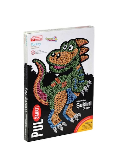 Kumtoys Eğitici Pul Sanatı Pulları Kullan Şeklini Oluştur