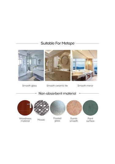 Moveevo Banyo İçin Siyah Vakum Sopalı Havlu Rakusu - Deliksiz Kurulum - Uzatılabilir 52-82cm - Paslanmaz Çelik Çubuk Diğer