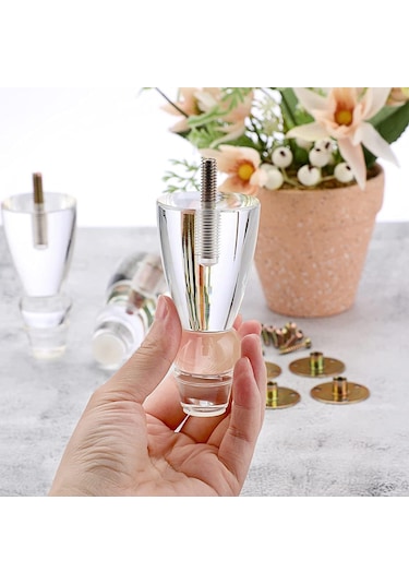 Suntek Magideal 4 Inç Akrilik Mobilya Ayakları 4 Adet