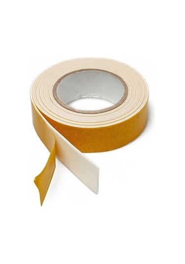 Çift Taraflı Köpük Bant Yapışkan 18mmx5mt Köpük Montaj Bandı