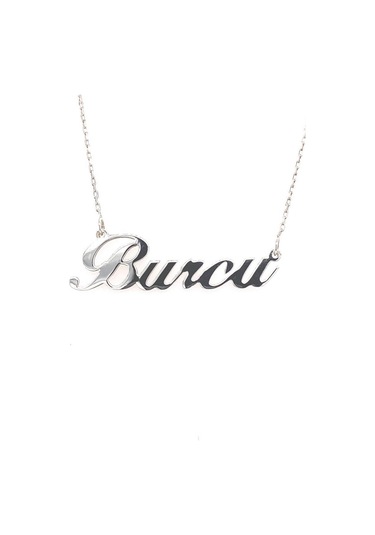 Zümrüt Sarraf 14 Ayar Altın Isim Yazılı Bayan Kolye