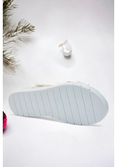 Çapraz Pudra Pembe Eflatun Kız Çocuk Sandalet 001