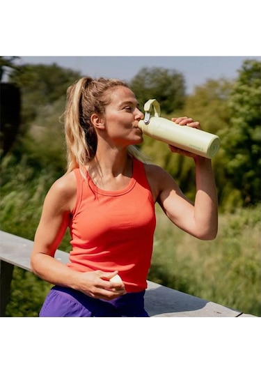 Stanley The Aerolight Iceflow Soğuk Su Termosu 0.6 LT Yeşil