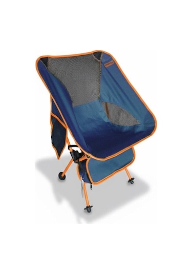 Madfox Foldmesh Mini Kompakt Katlanır Sandalye Mavi