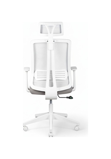 Paris White Fileli Yönetici Koltuğu Makam Koltuğu Müdür Koltuğu Beyaz