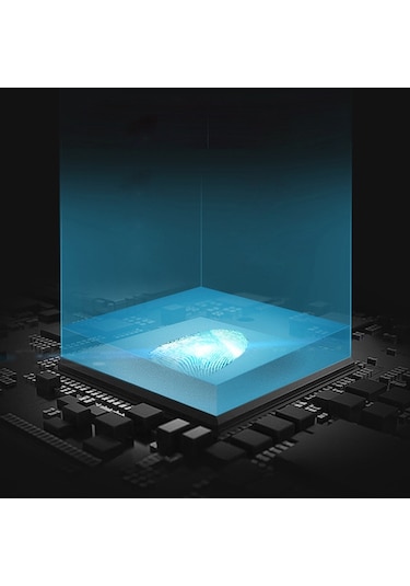 Bozzys Pl-p2 Suya Dayanıklı Akıllı Parmak İzi Dolap Kilit Kapı Kırmızı