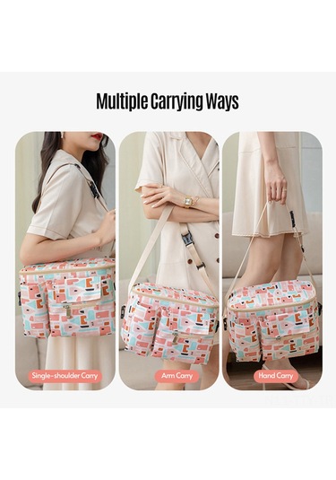 Dianziye Çok Amaçlı Su Geçirmez Organizer Çanta: Bebek Arabası, Bisiklet Ve Motosiklet İçin Ön/arka Saklama Çantası - Gri Gri