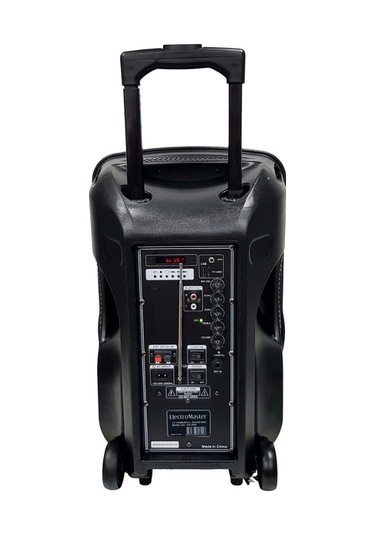 Electromaster Es-3030 12'' Portatif Taşınabilir Ses Sistemi 150watt 1el Telsiz+1yaka Telsiz