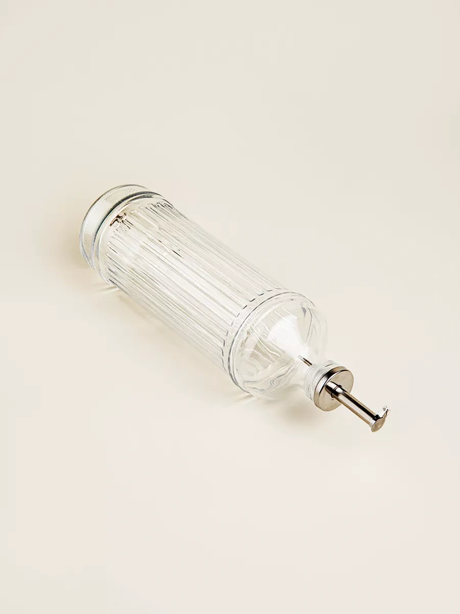 Sl Home Velette 750 Ml Cam Yağ Şişesi Dozajlayıcılı 232631073 Beyaz