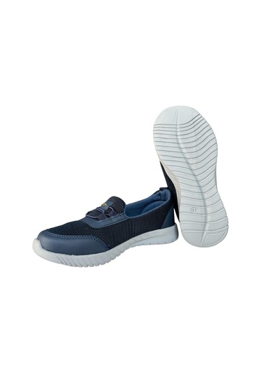 Akıllı Bağcıklı Çocuk Babet Ayakkabı Lacivert-lacivert Lacivert