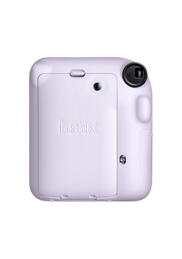 Fujifilm Instax Mini 12 Fotoğraf Makinesi + 10'lu Film + Mini Albüm + Deri Kılıf Seti Lila