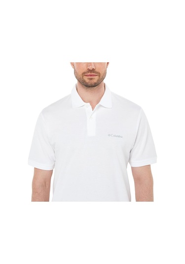 Columbia Cs0214 Cascade Range Solid Polo Iı Erkek Polo T Shirt 26735 Beyaz