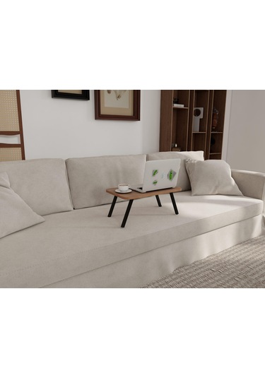 Base Portatif Katlanır Laptop Sehpası Marbellakiraz Meşe