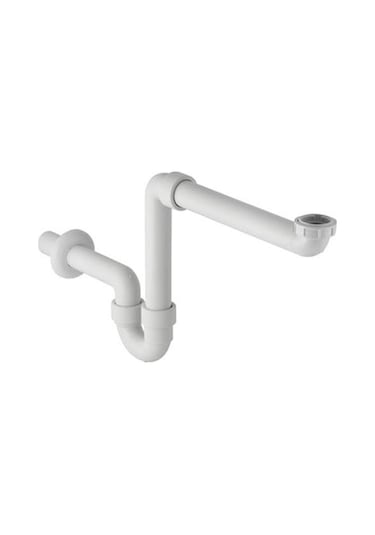 Geberit 261.862.11.1 Lavabo Sifonu Yer Tasarruflu Model 1/4 D32 Beyaz