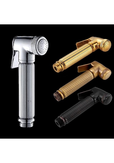 Sones Çok İşlevli Kadın Çamaşır Makineleri Su Durdurmalı Kadın Yıkama Nozulu, Stil: Siyah Antika Çok Renkli