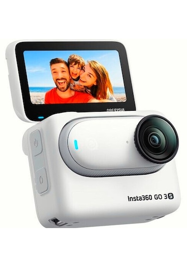 Insta360 Go 3s Aksiyon Kamera 128gb, Beyaz