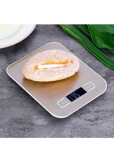 Novahub 5kg Hassas Mutfak Terazisi - Çok Fonksiyonlu Mini Elektronik Tartı G, Lb, Oz, Ml Beyaz, Pratik Aksesuarlar İle Beyaz