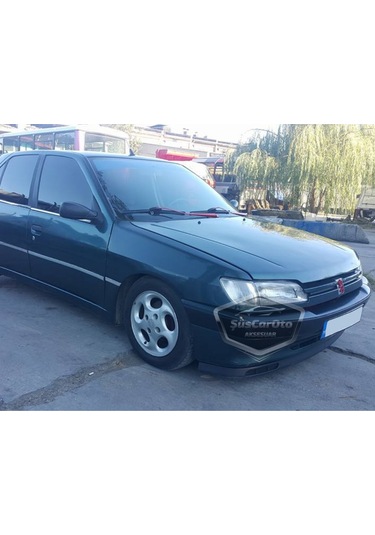 Peugeot 306 1993-2002 Uyumlu Üniversal Laguna Lip Esnek Ön Lip 2 Parça Tampon Altı Dil Karlık Ön Ek 00 Şüscaroto Aksesuar