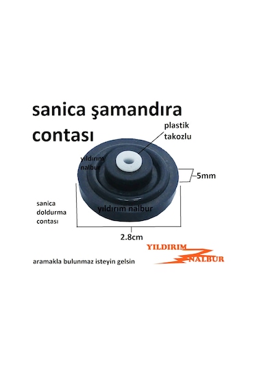 Sanica Gömme Rezervuar Şamandıra Contası Flatör Contası