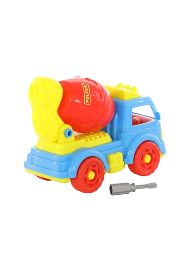 Polesie 72993 Tasarımcı Ulaşım Otomobil Mikser 26 Parça