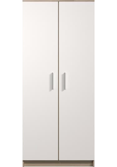 Açelya Giyinme Dolabı - Çok Amaçlı Dolap - Gardırop 80 Cm-2 Kapaklı