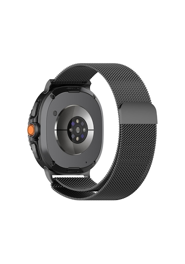 Samsung Uyumlu Galaxy Watch 8 Zore Krd-01 Metal Kordon - Pembe