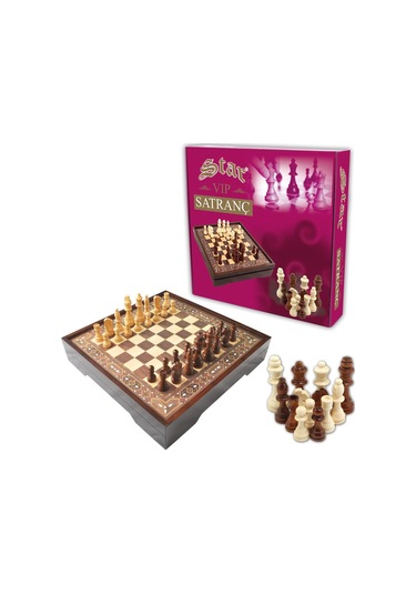 Star Vip Satranç Ceviz Büyük Boy