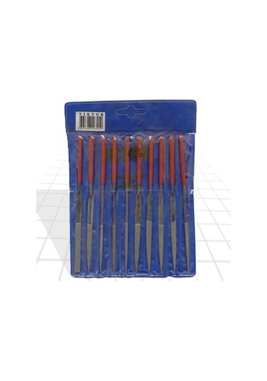 Vınko 10 Lu Elmas Saatçi Eğe Seti 140 X 50 X 3 Mm. 1 Takım