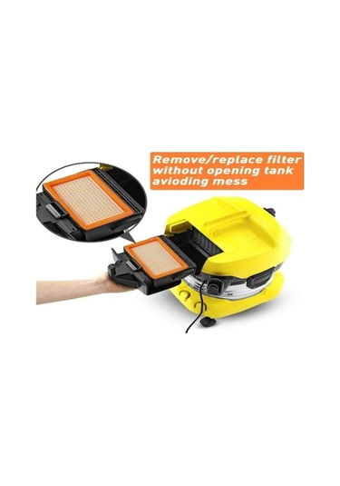 Geeroyoo 3 Adet Düz Pilili Elektrikli Süpürge Filtresi Yedek Parça - Mv4 Mv5 Mv6 Wd4 Wd5 Wd6 Wd4p Uyumlu