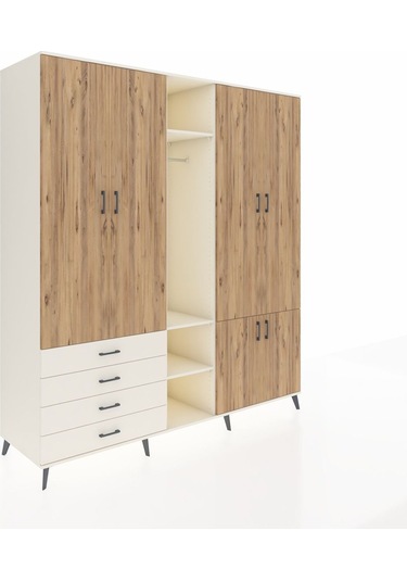 Kronos Dolap 14 Raflı 4 Çekmeceli Tek Askılı 220x59x243 Aytaşı-çam/aytaşı Atlas Çam/aytası Kronos Dolap 14 Raflı 4 Çekmeceli Tek Askılı 220x59x243 Aytaşı-çam/aytaşı Atlas Çam/aytası