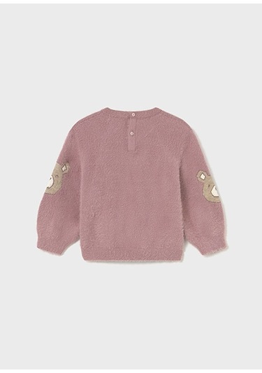 Mayoral Pembe Kız Bebek Kürklü Kazak 2356 Pembe