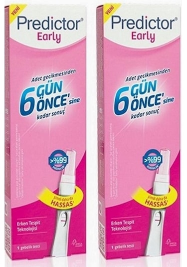 Predictor Early Gebelik Testi (2 Adet)