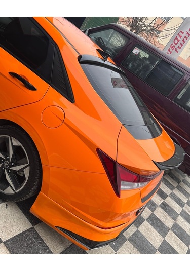 Hyundai Elentra 2021... Camüstü Spoiler---fibersan Tuning