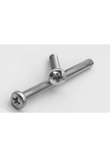 Yuvarlak Yıldız Başlı Ysb Civata M6x70 - 100 Adet 599599 -