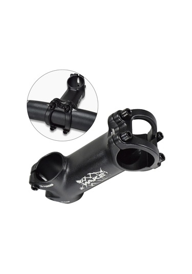 Suntek 31.8 Bisiklet Kökü Hafif Kısa Gidon Kökü Yol Siyah