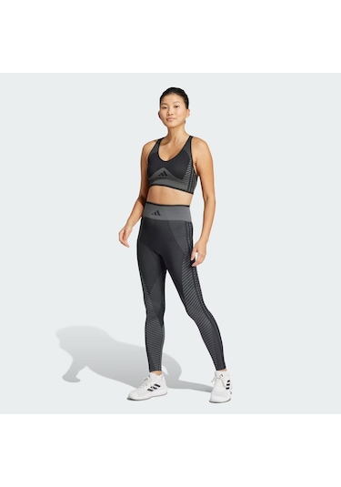 Adidas Knitted Training 7/8 Kadın Tayt C-adıje8021b30a00 Gri