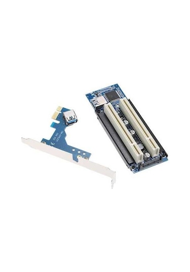 Pazly Pcı-e'den Pcı Çevirici Kart, 2x Pcı Slot Genişletme, Toplayıcı/kasa/ses Kartı Desteği