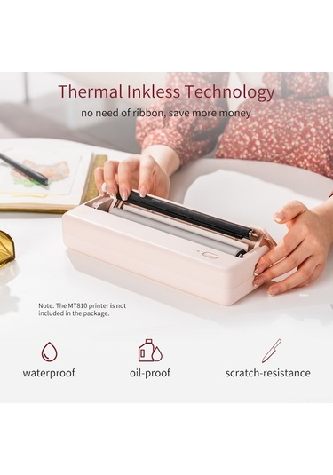 Flybuy Mt810 Termal Kağıt 2'li Paket - A4, 25 Sayfa, 10yıllık Saklama, Bpa'sız