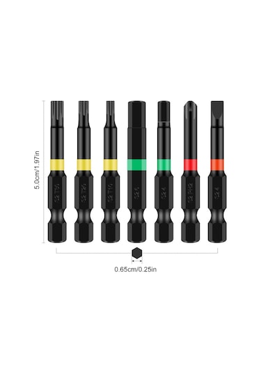 Ximistore9 13 Parçalı Çok Amaçlı Vidalı Vida Sökme Seti, 1-14mm Aralığında, Elektrikli Matkaplarla Uyumlu