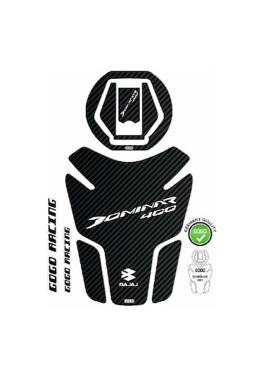 Bajaj Dominar 400 2017 - 2024 Uyumlu Tank Pad Çok Renkli