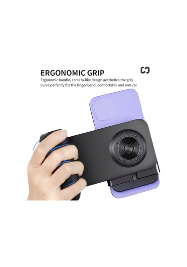 Symbee Rx01-a Telefon Fotoğraf Asistanı: Bluetooth Kumanda, 15w Kablosuz Şarj, Dönüşebilir Mıknatıslı Tutucu, Pembe Temel Model