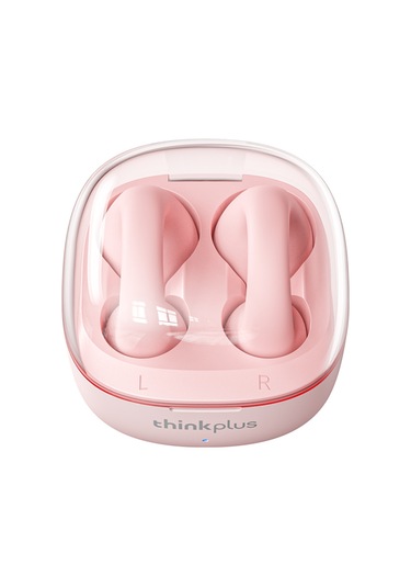 Suofeng 联想 Lp13 Pembe Klip-on Bluetooth 5.3 Kulaklık - 10mm Hoparlör, 5 Saat Müzik Süresi, 10m Aktarım Mesafesi