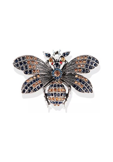 Villovatik Zarif Retro Kelebek Broş 222820620 Mavi