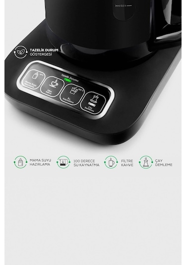 Karaca Robotea Pro 4 in 1 Konuşan Çay Makinesi